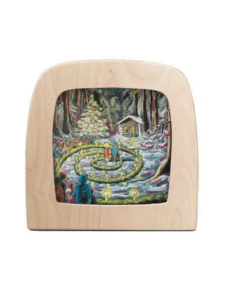 Advent plaat voor seizoenslamp Kapitein Kalk