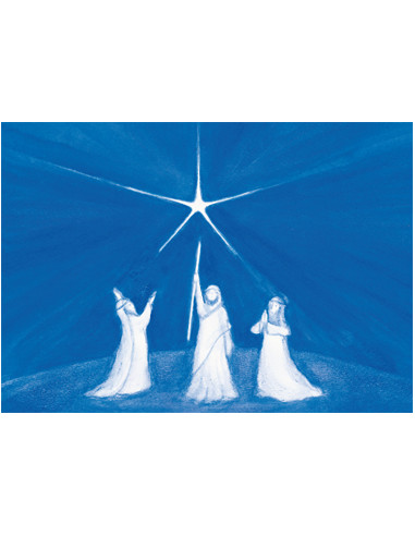 Ansichtkaart drie koningen Heike Stinner