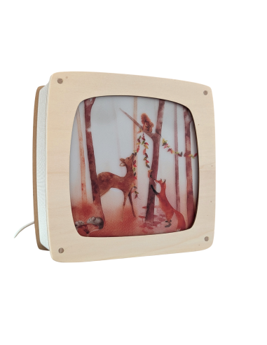 Herfstfeest plaat voor seizoenslamp Margriet...