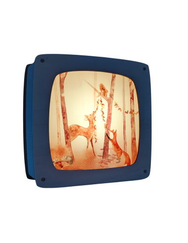 Herfstfeest plaat voor seizoenslamp Margriet...