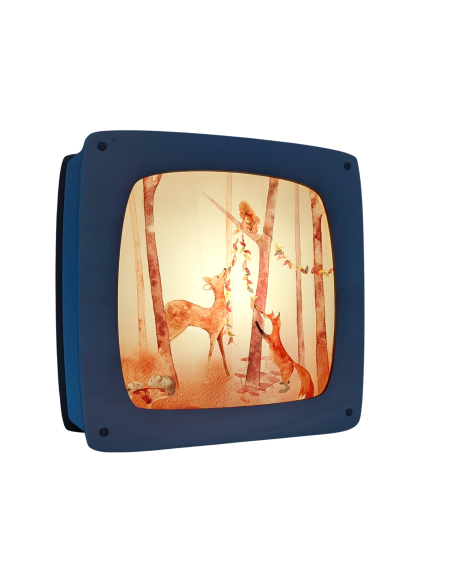 Herfstfeest plaat voor seizoenslamp Margriet van der Berg