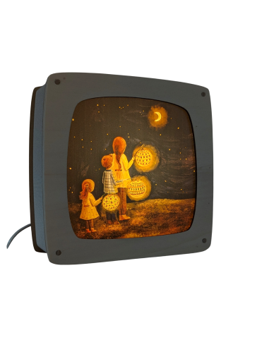 Lampionnen plaat voor seizoenslamp Esther Bennink