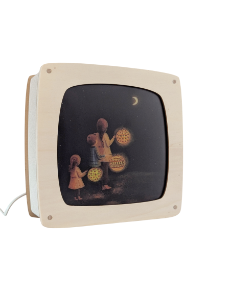 Lampionnen plaat voor seizoenslamp Esther Bennink