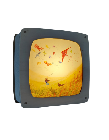 Vliegeren plaat voor seizoenslamp Hannah...