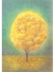 Ansichtkaart herfstboom Ruth Elsässer