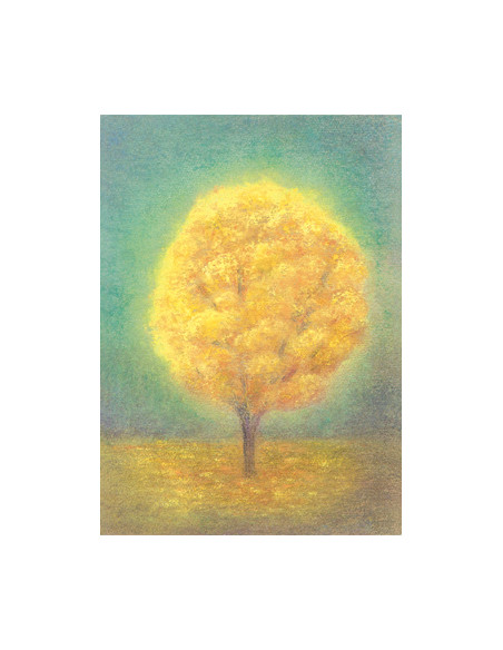 Ansichtkaart herfstboom Ruth Elsässer