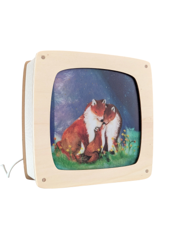 Vossenliefde plaat voor seizoenslamp Lotte Drouen