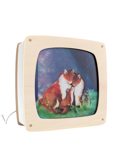 Vossenliefde plaat voor seizoenslamp Lotte Drouen