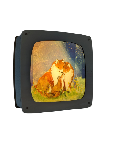 Vossenliefde plaat voor seizoenslamp Lotte Drouen