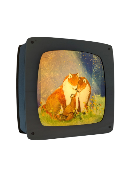 Vossenliefde plaat voor seizoenslamp Lotte Drouen