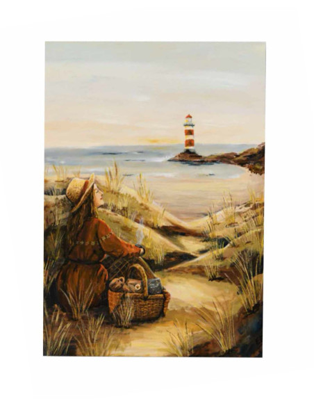 Ansichtkaart vuurtoren Esther Bennink