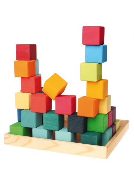 Bouwblokken groot vierkant