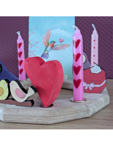 Hartjes taart steker