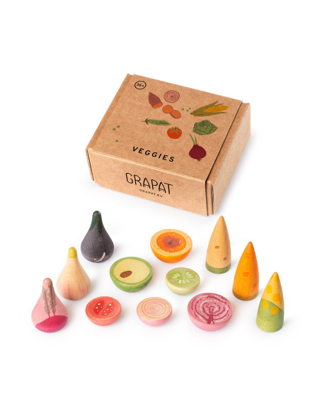 Houten groenten