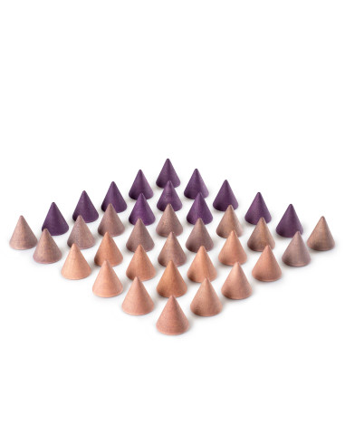 Mandala - paarse kegels