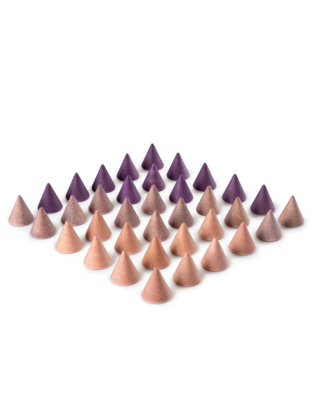 Mandala - paarse kegels