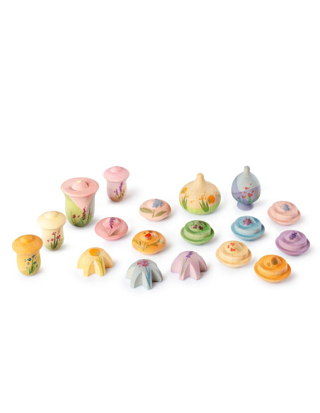 Mandala figuurtjes bloemen