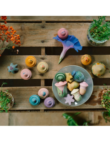 Mandala figuurtjes bloemen