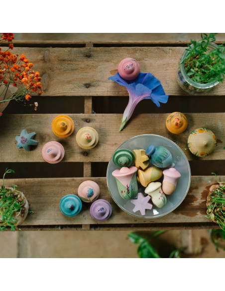 Mandala figuurtjes bloemen
