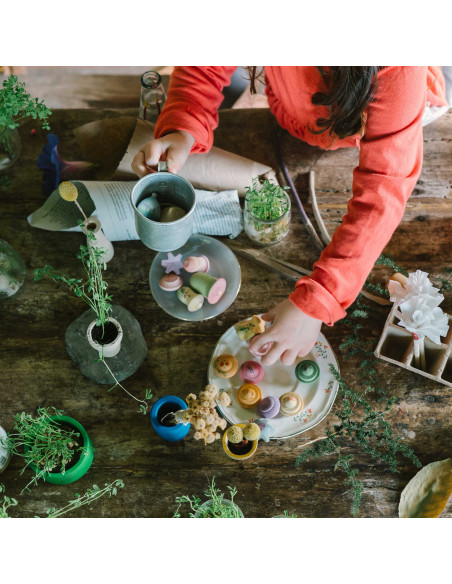 Mandala figuurtjes bloemen