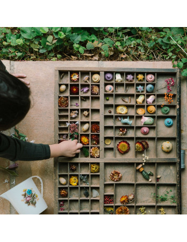 Mandala figuurtjes bloemen