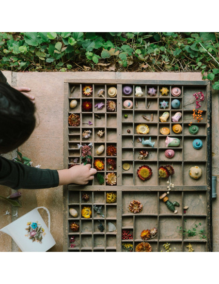 Mandala figuurtjes bloemen