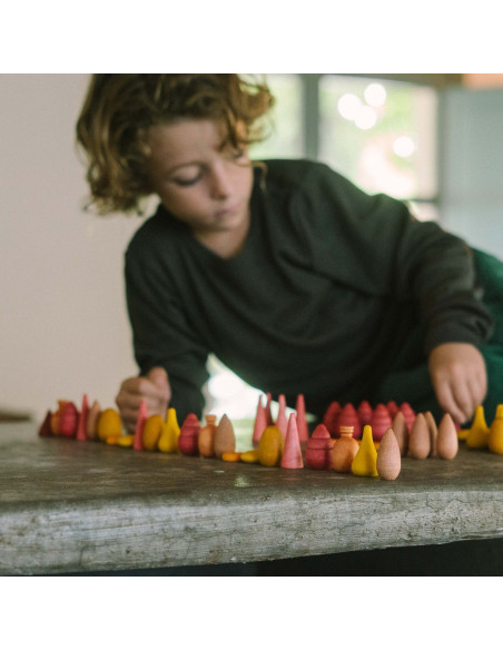 Mandala - warme kleuren mix