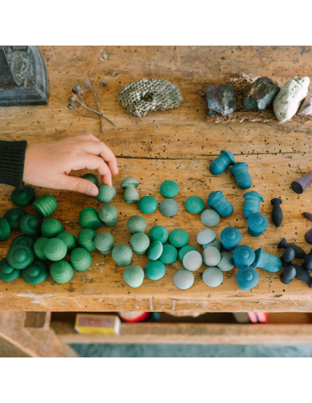 Mandala - koele kleuren mix