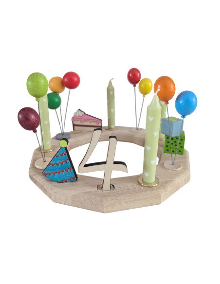 Ballon groen/bordeaux 3D