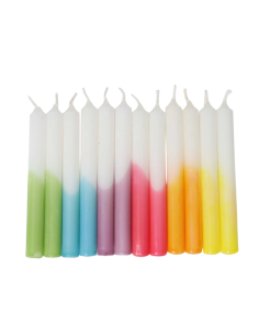 Dip dye kaarsjes Grimm's