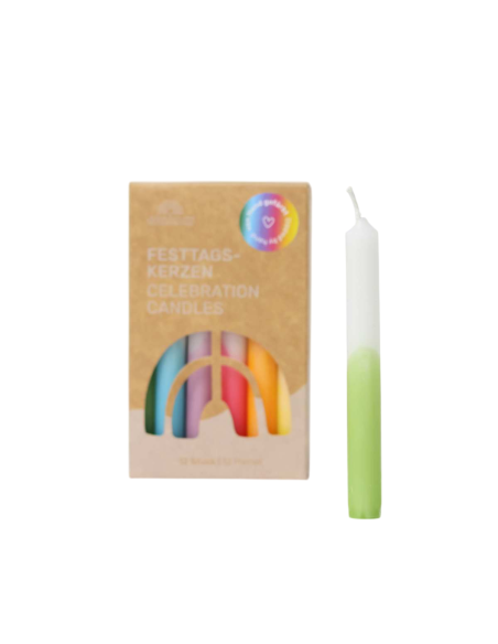 Dip dye kaarsjes Grimm's