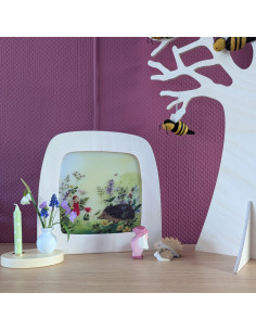 Zomer egel plaat voor seizoenslamp Daniela Drescher 2