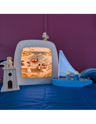 Uitwaaien plaat voor seizoenslamp Robin Pieterse