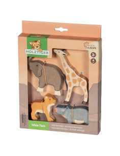 Wilde dieren set Holztiger 2