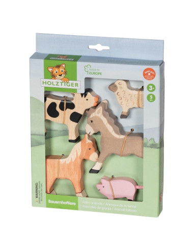 Boerderij dieren set Holztiger