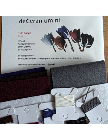 DIY Viltpakket - Seizoenstafel Lente & Bloesem...