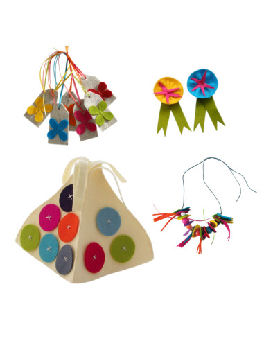 DIY Viltpakket - Feest & Decoratie Vrolijk (Set...