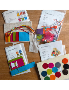 DIY Viltpakket - Feest & Decoratie Vrolijk (Set van 4) 2