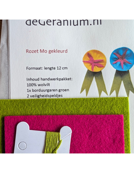 DIY Viltpakket - Feest & Decoratie Vrolijk (Set van 4)