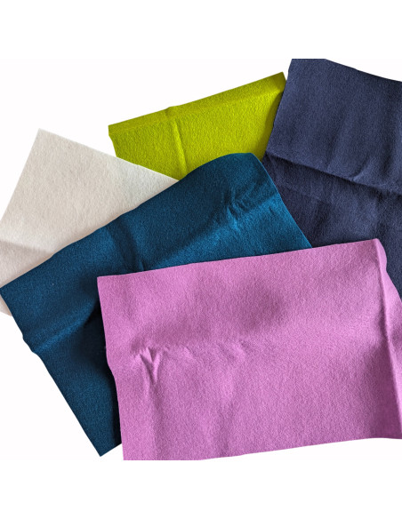 Wolvilt Knippakket – B-Keuze Verrassingsmix (10 lapjes 20x30 cm)