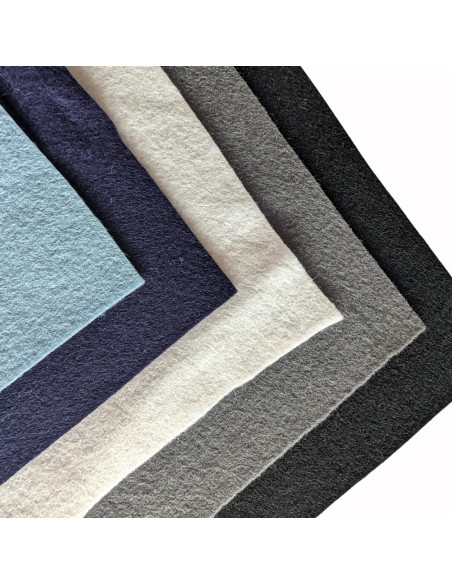 Wolvilt Pakket – Winter (5 lapjes 20x30 cm)