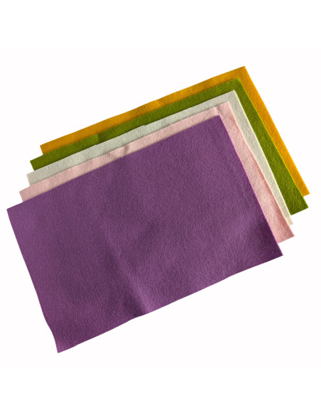 Wolvilt Pakket – Lente (5 lapjes 20x30 cm)