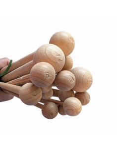 Houten Breinaaldenset (7 paren: 5 t/m 15 mm) 2
