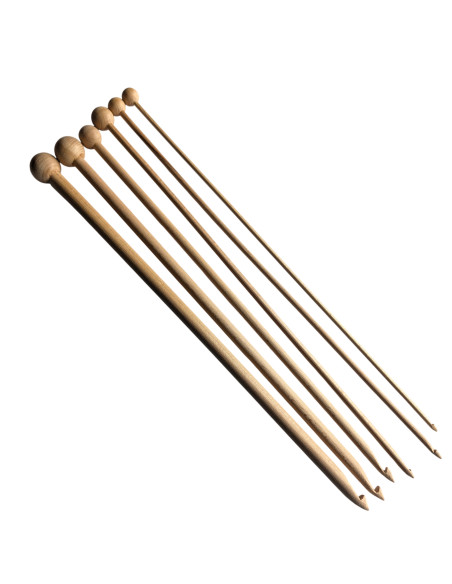 Allround set haaknaalden met knop (6 stuks)