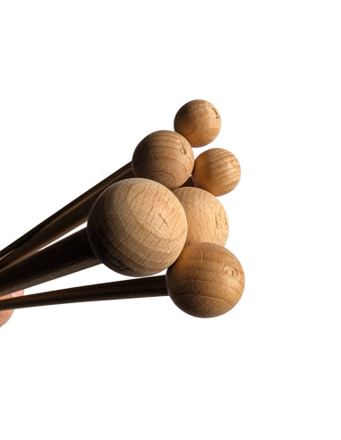 Allround set haaknaalden met knop (6 stuks)