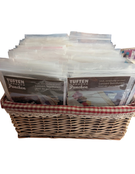 XXL klassenpakket tuften/ punchen