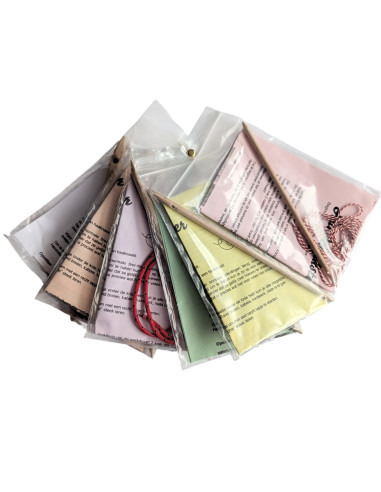 Ambachtelijke Houten Knooknaalden set (6-Delig:...