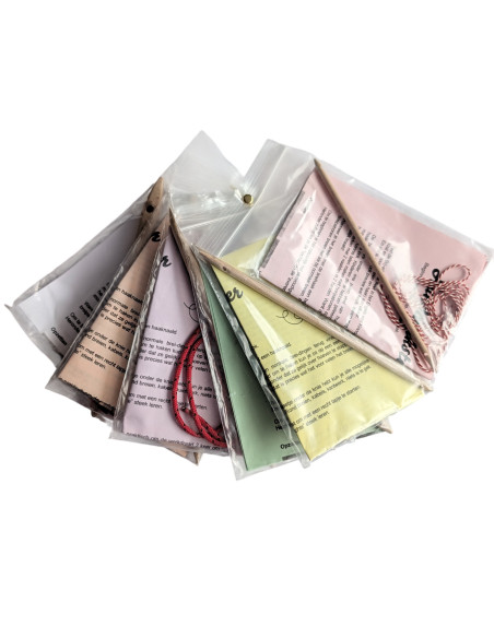 Ambachtelijke Houten Knooknaalden set (6-Delig: 5 t/m 14 mm)