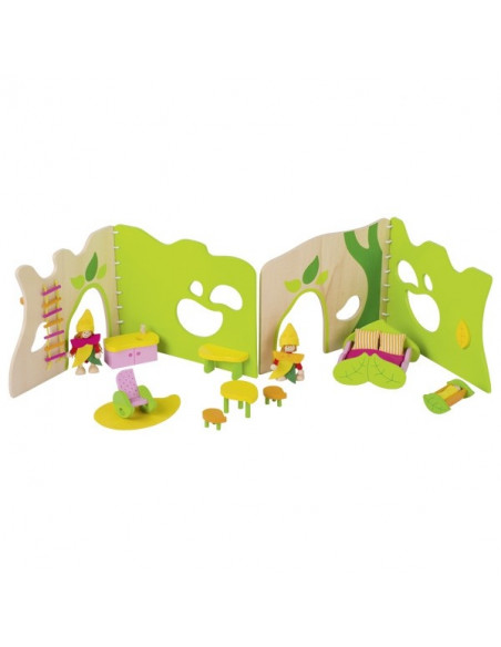 Poppenhuis bladeren Poppenhuis bladeren