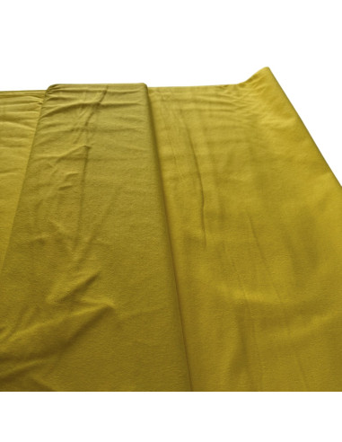 Katoenen stof geel – 140 cm x 7,5 meter